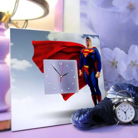 Часы с изображением Superman